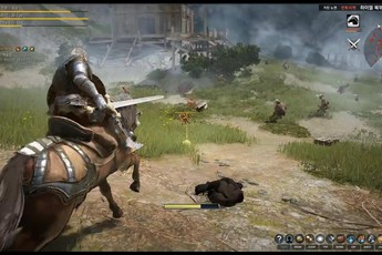 [Clip] Chi tiết cơ chế đánh trên ngựa của Black Desert